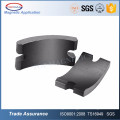 Professional Customized Strong Permanent Curved ferrite Magnets